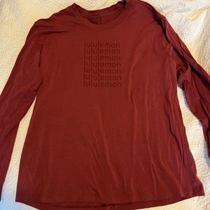 LULULEMON All Yours Graphic long Sleeve size 10
